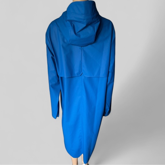 NWT Rains Longer Jacket in Waves Size Medium - Picture 7 of 15